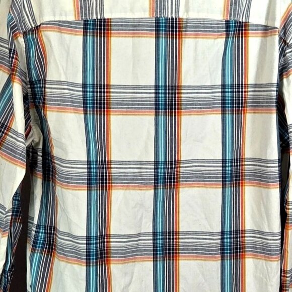 Wrangler Western Mens Traditional Plaid Long Sleeve Button-Down Shirt Large - Picture 5 of 9